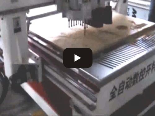 Plate furniture engraving machine production line