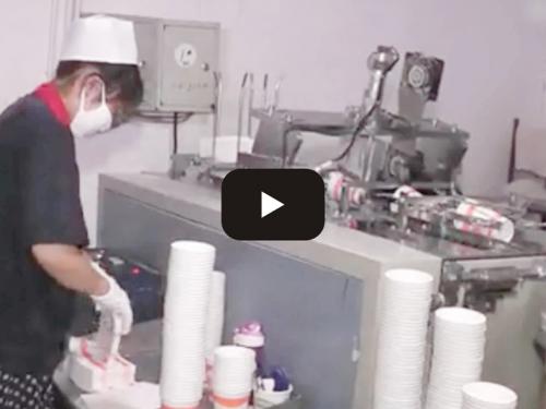 Paper cup production line