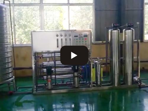 Glass water production line