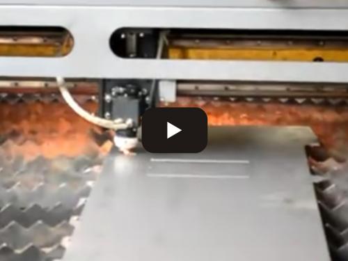 High speed laser cutting machine