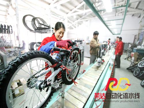 Bicycle production line