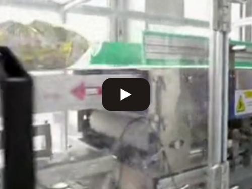 Automatic packing machine production line