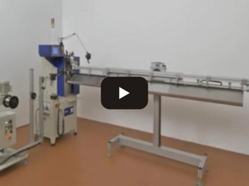 Medical catheter spring production line