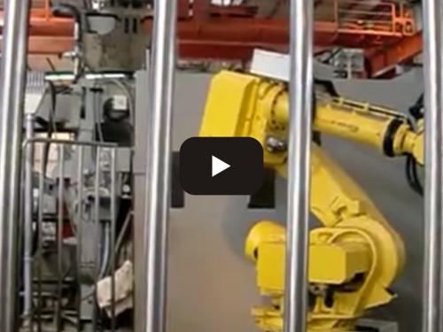 Die casting machine peripheral automation equipmen