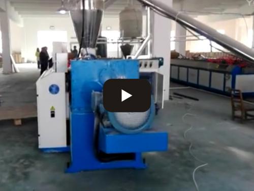 PVC integrated wallboard production line