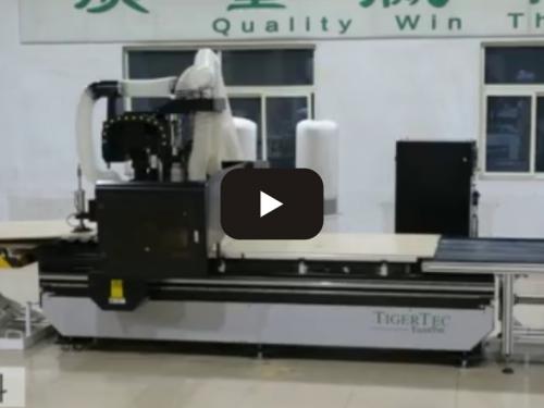 Fully automatic double position cutting machine
