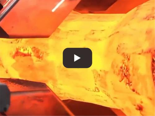800mm thick metal forging