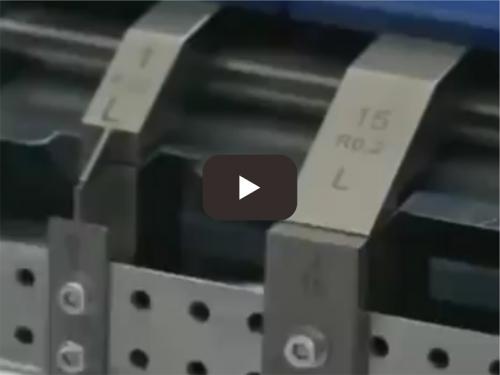 Micro metal sheet bending machine