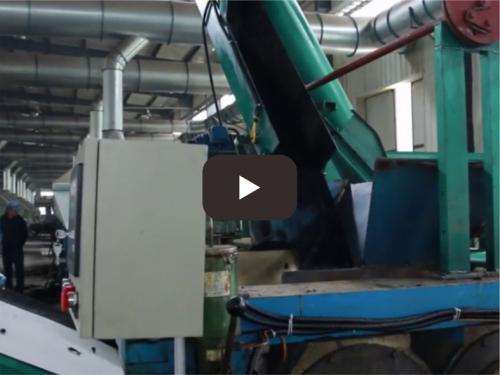 Recycled rubber automated production line-1