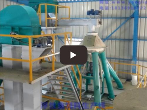 Extruded fish feed production line