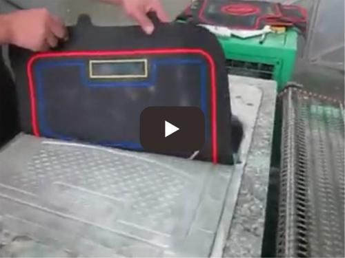 PVC car mat equipment semi-automatic production li