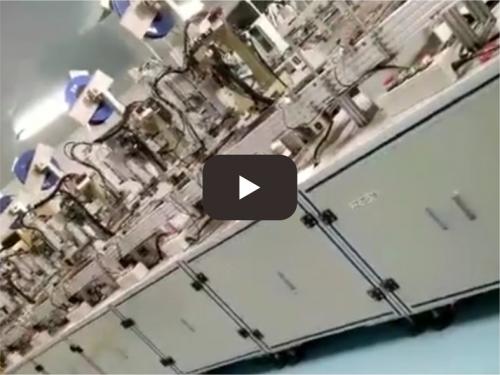 Mobile phone shell production line