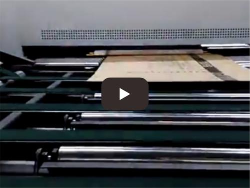 High speed inkless carton printing machine