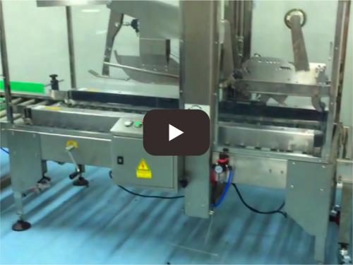 Pharmaceutical packaging production line