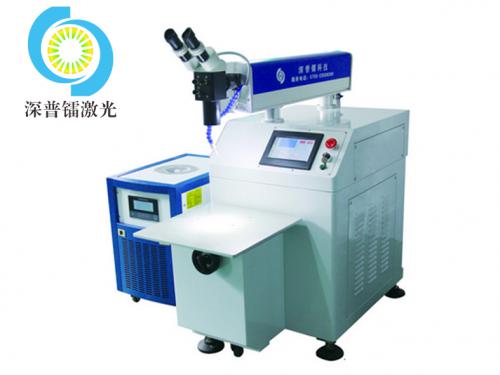 Gold and silver jewelry spot welding