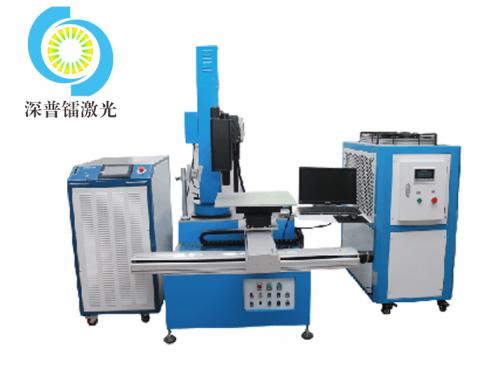 Four-axis linkage laser welding machine boom type