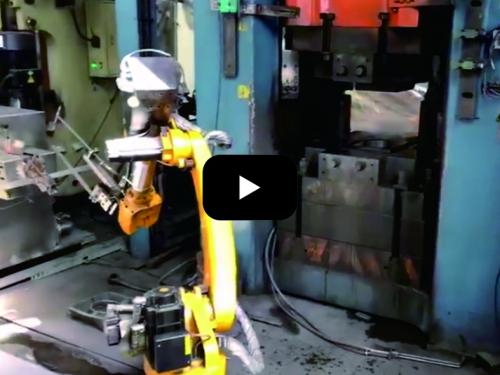 Forged industrial robot