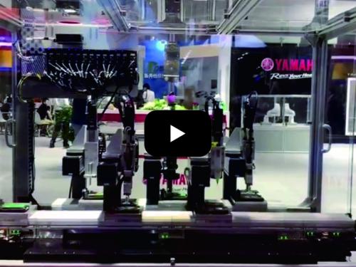 Front and rear cycle production line