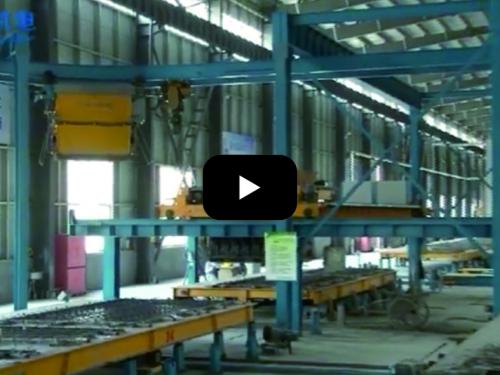 PC wallboard production line