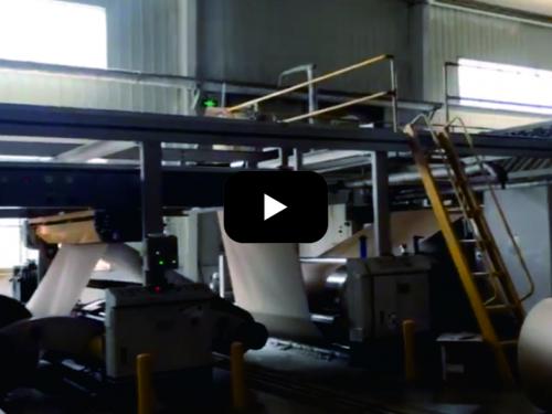 Seven-layer corrugated board production line