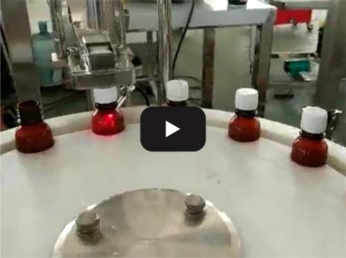100ml plastic syrup bottle production line