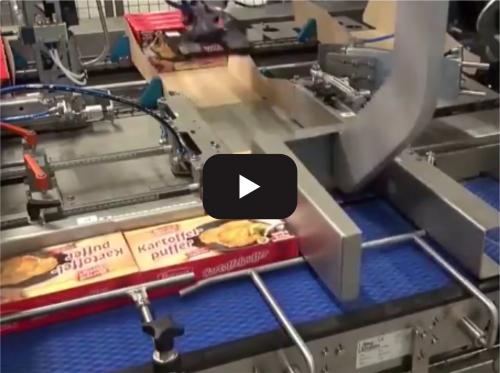 Biscuit packaging production line