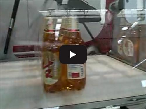 Beer packaging production line