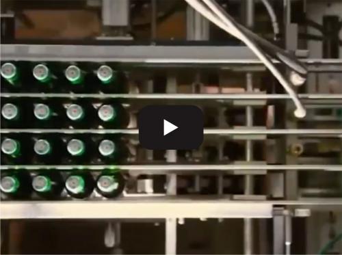 Automated beer production line