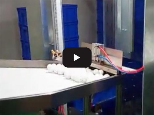 Golf cleaning automatic production line