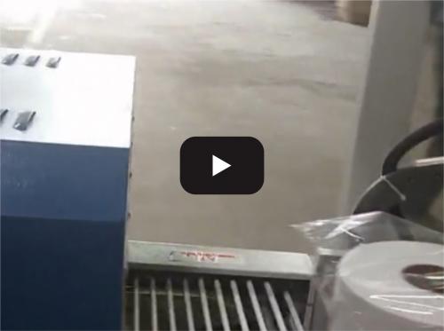 Small paper packaging production line