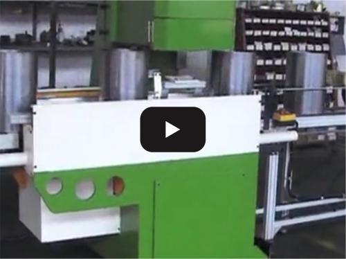 Trash can body production line