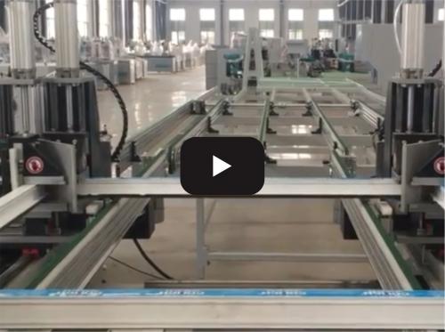 Welding cleaning production line