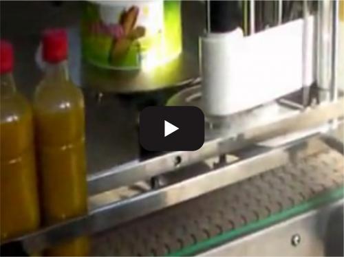 Automatic edible oil filling line