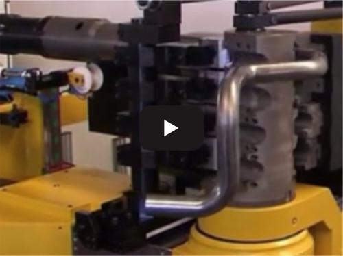 Automatic stainless steel pipe bending machine