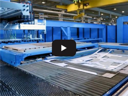 Laser composite production line