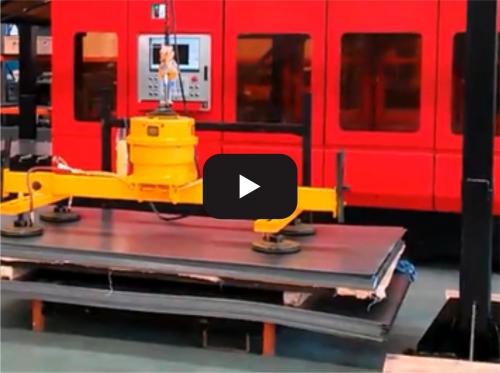 Laser automated production line