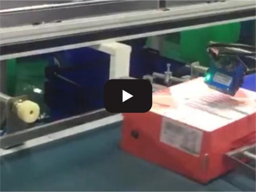 Shoe automatic packaging production line