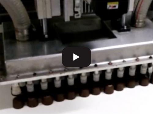 Chocolate automatic material high-speed packaging