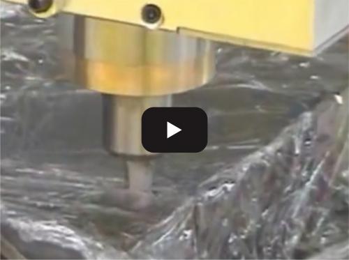Multi-axis CNC machine tool ultrasonic cutting