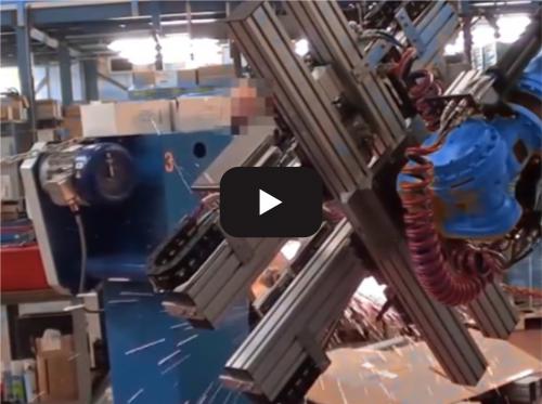 Six-axis sheet metal grinding industrial robot