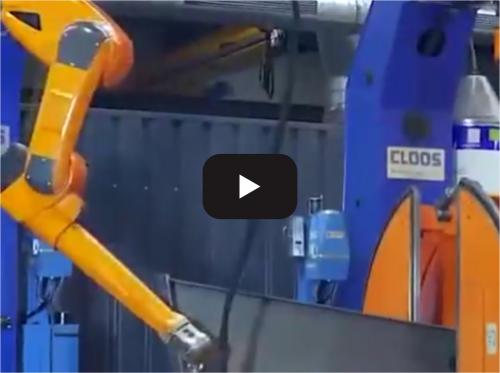 Full process automatic welding industrial robot