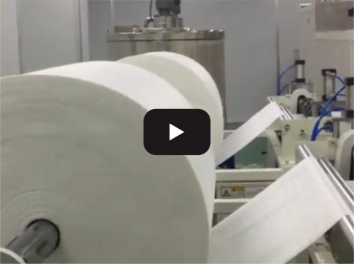 Wet wipes automatic high speed production line