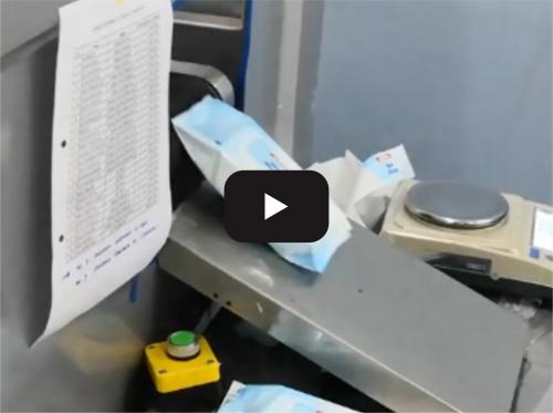 Automatic wet wipes production line