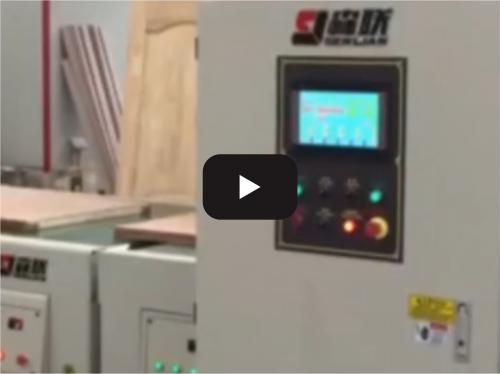 Home UV primer automatic spraying production line
