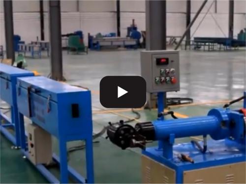 Silicone cable production line