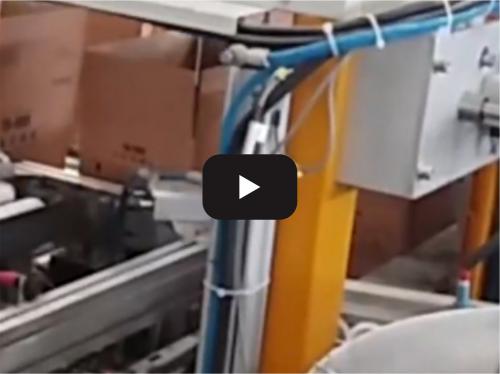 Glass rubber back-end automated production line