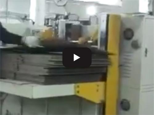 Automatic strapping machine production line