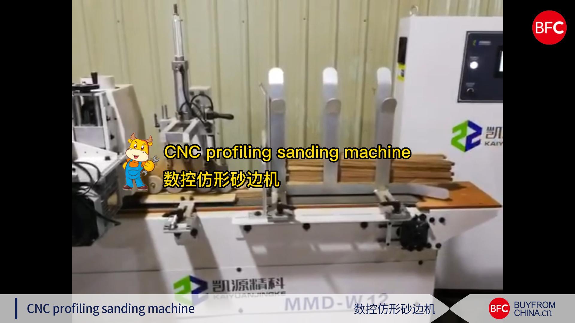 CNC profiling sanding machine